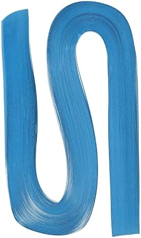 PATIKIL Quilling Strips Paper 120pcs 1/8"(3mm) 54cm Origami Paper Quilling Strip for Art DIY Hand Craft Christmas Sea Blue by PATIKIL