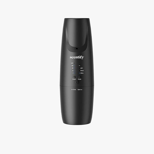 Scentify Plug-in Diffuser V2 - for Home, Office, Spa - Aromatherapy Bluetooth App Control - Waterless Quiet Aroma Essential Oil - 800 sq. ft - 100ml Bottle