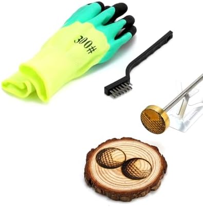 AIMOADO 1.5" Golf Ball Branding Iron, for Wood Hats Leather BBQ & Steak by AIMOADO