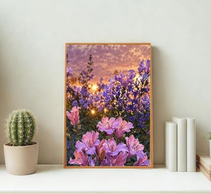 DOTSTART Paint by Numbers Kit for Adults, Sun and Flowers Paint by Number for Adults,Acrylic Adults' Paint-by-Number Kits, DIY Easy Paint by Number Adult for Home Wall Art Decor, 11.81X15.75inch - Image 3