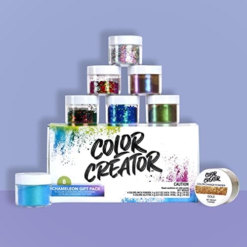 Alumilite Color Creator Chameleon Color Change Powders & Glitters - 8 Pack - Image 2