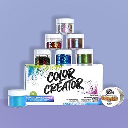 Alumilite Color Creator Chameleon Color Change Powders & Glitters - 8 Pack - Image 2