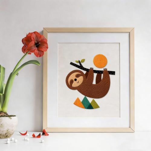 3 Packs Embroidery Kit for Adults, Embroidery for Beginners (Animal-2) - Image 5