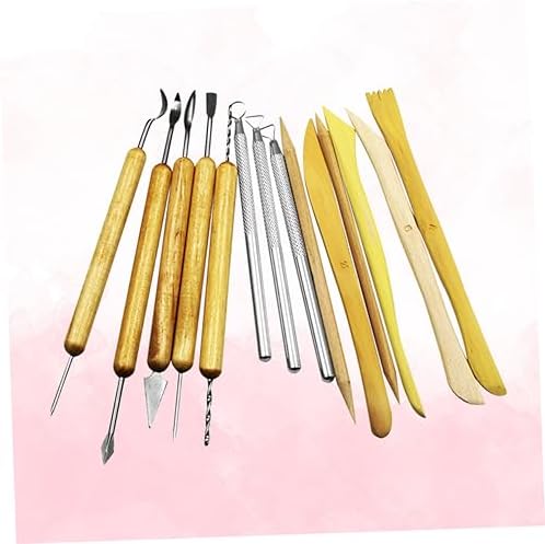 14 Piece Clay Sculpting Tools Set, Double Sided Pottery Modeling Kit - Image 7