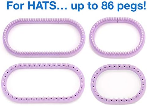 Authentic Knitting Board Adjustable Multi-Knit Loom, snap in parts, small and large gauge - Image 4