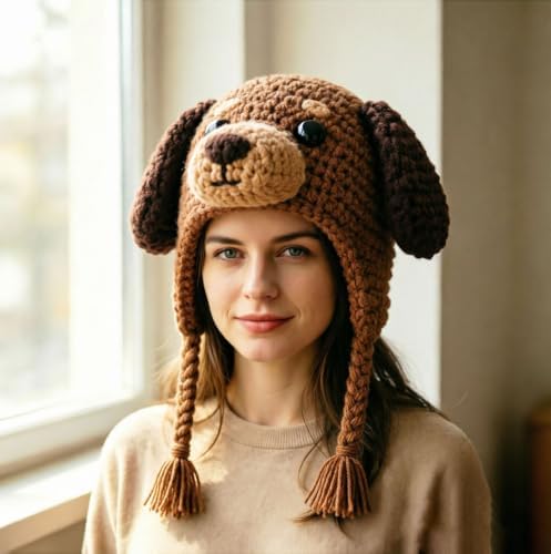 Fantasy Hood Hat DIY Crochet Kit Series for Beginners (Dog) - Image 4