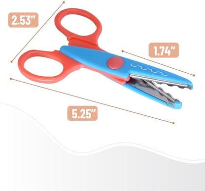 Mr. Pen- Craft Scissors Decorative Edge, 6 Pack, Pastel Colors - Image 2