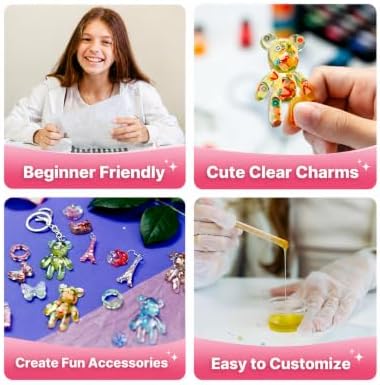 ESAM Group Deluxe UV Resin Jewelry Making Kit for Kids, Teens & Beginners - Image 6