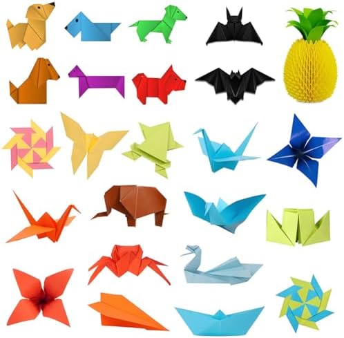 A4 Origami Paper Orange 100 Sheets, 8.27×11.7 inch Double Sided Color Easy Fold Big Origami Paper A4 Colored Copy Papers Thin 70gsm for Beginners, DIY handwork Art and Craft Projects (210 x 297 mm) - Image 7