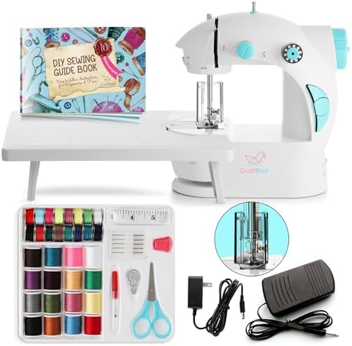 CraftBud Mini Sewing Machine for Beginners, Adults and Kids Sewing Machine by CraftBud