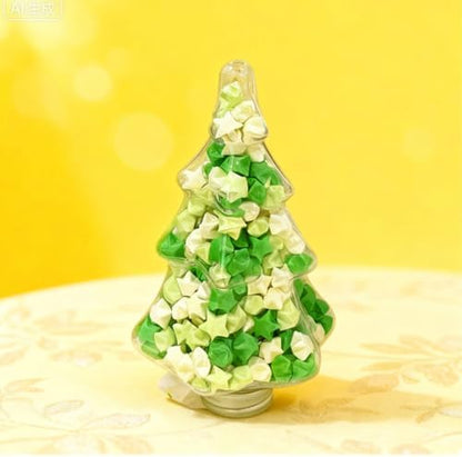 Origami Paper Stars, Colorful Handcraft Origami Lucky Star Paper DIY Paper Arts Creativity Hand Art Crafts(Green gradient 540 sheets) - Image 5