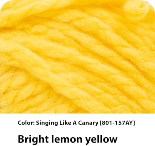 Lion Brand Yarn, InstaKnit Yarn, Singing Like A Canary, Yellow, 3 Pack - Image 2