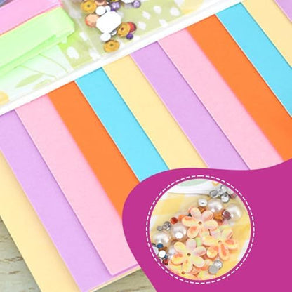Card Making Kit Colorful Hand-Made Greeting Card Making Kit DIY Card Making Kits for Adults and Kids, Card Making Supplies for Birthday Invitation, Holiday, Baby Shower. - Image 6