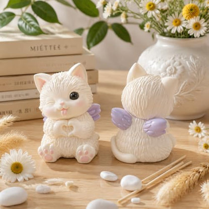Animal Silicone Mold 4 Pcs 3D Resin Epoxy Candle Mold Bear Cat Sheep Craft - Image 7