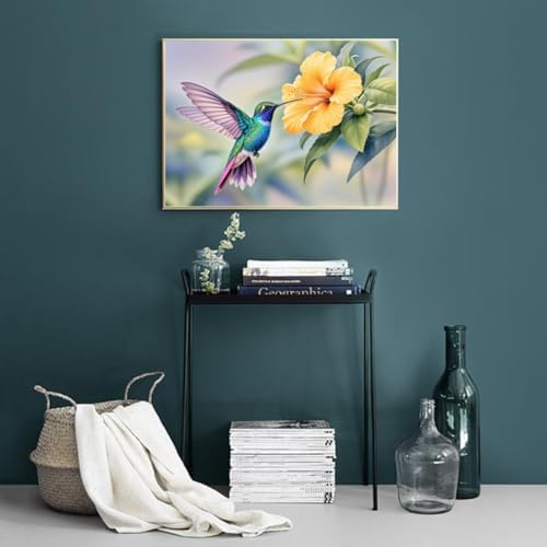 ACANDYL DIY Paint by Numbers Kit for Adults Paint by Numbers Beginner Hummingbird Canvas Painting by Number DIY Acrylic Oil Painting on Canvas Arts Craft Decoration 16x20 Inch - Image 2