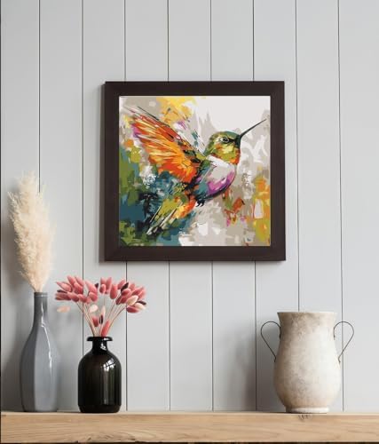 BYGFHLYW Animal Hummingbird Paint by Numbers Kit for Adults Beginners - Image 4