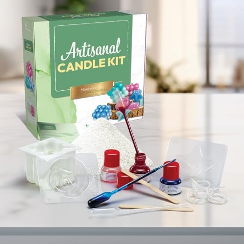 Science4you Artisanal Candle Making Kit for Adults - Make Your Own Candles with Craft Kit, Make 3 Different Scented Candles, Craft Kits for Adults, Craft Gifts for Women & Mans - Image 2