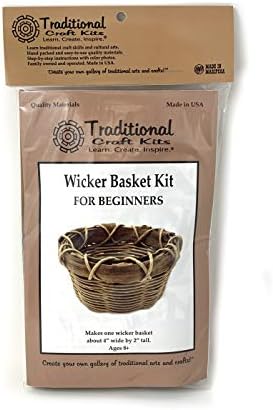 Traditional Craft Kits Wicker Basket Weaving Kit for Beginners - Image 3