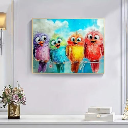 NDNXYXGS Paint by Numbers Kits for Adults,Animals DIY Painting Kit on Canvas,Bird Color by Numbers,Large Adult Paint by Number for Wall Decor and Gifts (Bird) - Image 7
