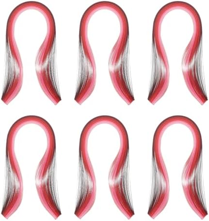 PATIKIL 600pcs Rainbow Quilling Strips Paper 3/16"(5mm) 15" Gradient Red by PATIKIL