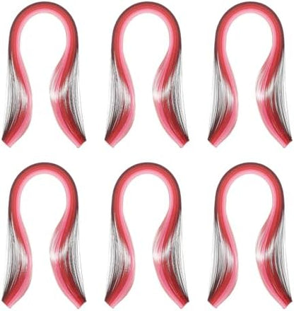 PATIKIL 600pcs Rainbow Quilling Strips Paper 3/16"(5mm) 15" Gradient Red by PATIKIL