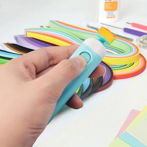 2PCS Electric Quilling Pen, Electric Slotted Tool Automated Paper Volume - Image 3