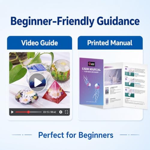 LET'S RESIN 16oz Epoxy Resin Kits and Molds Complete Set for Beginners - Image 6