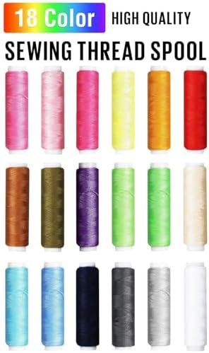 JANREAY Travel Sewing Kit with Accessories for Beginners, Equipped with Thread Rolls, Needles, Yarn, Thimble, Tape Measure - Image 5