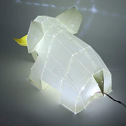 Ycauty Boardattack Papercraft DIY Kit Creative Crafts for Kids and Adults, USB Powered Educational Toy, 8 Cards, Exciting - Image 7