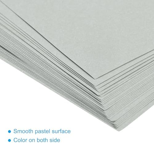 MECCANIXITY 100 Sheet Origami Paper Double Sided Light Gray 5.5 x 5.5 Inch Square Sheet for Art Craft Project, Beginners, Gifts Decor - Image 4