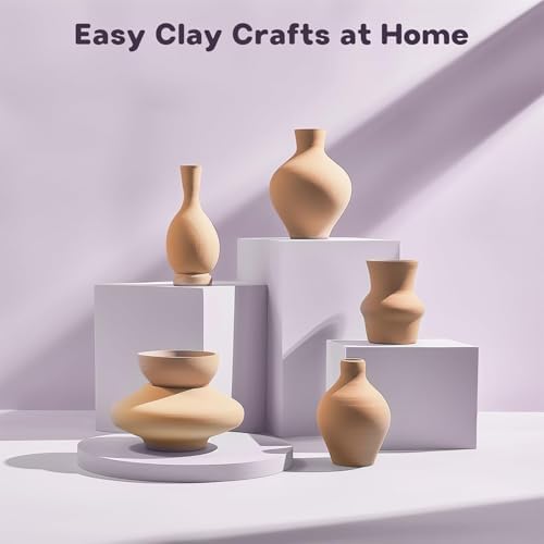 Alldeer Mini Pottery Wheel for Kids Teens Girls Beginners - Image 6