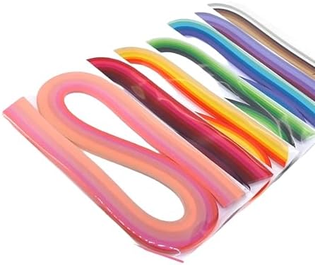 ODETOJOY 3mm Pink Gradient Quilling Strips – 120pcs, 21 Inch Length (1/8inch), Ideal for Filigree Crafts & Fine DIY Projects - Image 5