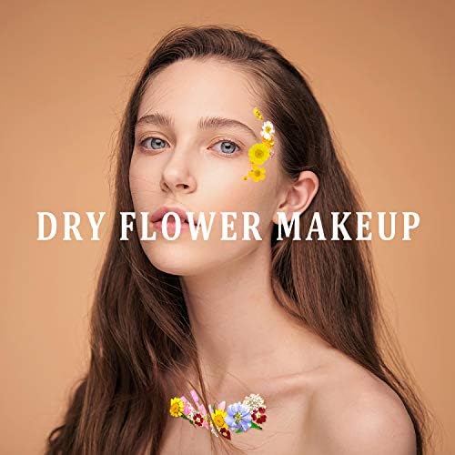 Augshy Dried Pressed Flowers - Real Natural Colorful Dry Flowers for Resin Jewelry Nail Art Craft DIY (Yellow) - Image 5