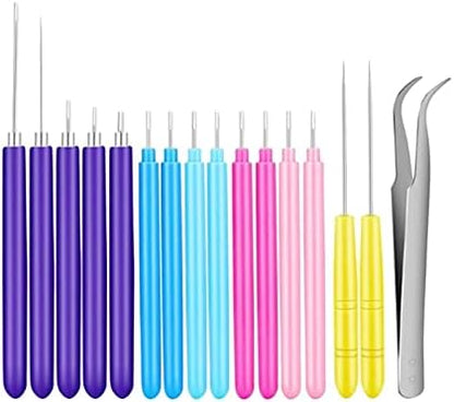 Quilling Tools Set for Beginner Card Making | Hand Crafted Pen Art Tool | DIY Paper Quilling Kit for Adults | Rust-Proof Plastic Slotted Pen | Crafting - 16 Pieces - Image 2