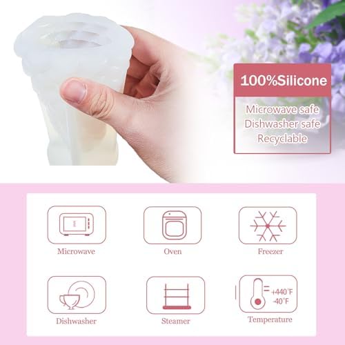 Honoson Light Resin Mold Set, USB Base, 2.6 x 4.3 Inches - Image 3