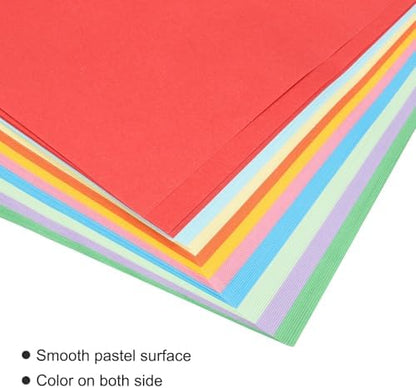 MECCANIXITY 100 Sheet Origami Paper Double Sided 10 Colors 7.9 x 7.9 Inch Square Sheet for Art Craft Project, Beginners, Gifts Decor - Image 4