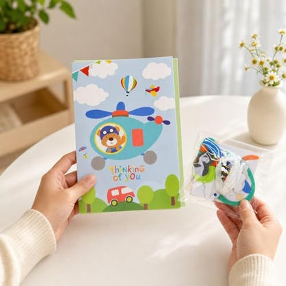 Yunmeryker DIY Greeting Card Kits, Handmade Greeting Card Kits Occasions, Paper Card Making Kits with Envelopes, Design 2 Multicolored - Image 2