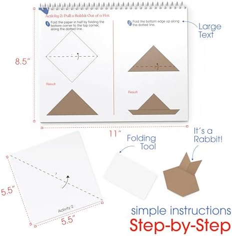 Keeping Busy Origami Kit Dementia Activities for Seniors | Alzheimer Products for Elderly Patients | Fun Memory Game Toy & Cognitive Brain Puzzle for Senior Citizens w/Memory Loss or Alzheimers - Image 4