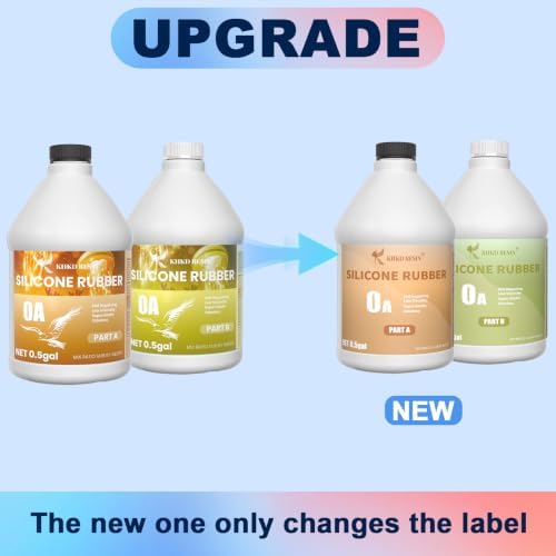 0A Silicone Mold Making Kit 1 Gallon, Platinum Cure 4H Cure - Image 2