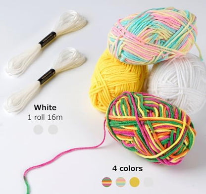 adorbox Weaving Loom, Wooden Weaving Loom for Kids Adults, 9x11inch Handmade Knitting Loom for Beginners Adults Kids with Yarn Rods Combs Shuttles Rubber Bands and Instructions - Image 4