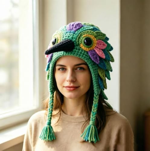 Fantasy Hood Hat DIY Crochet Kit Series for Beginners (Hummingbird) - Image 4