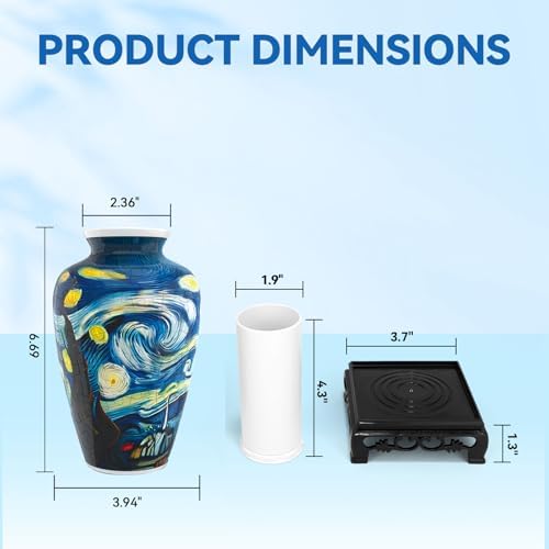YunSheCSBS 3D Puzzle Vase for Adults with 120 Plastic Pieces, Adult Crafts - Image 6