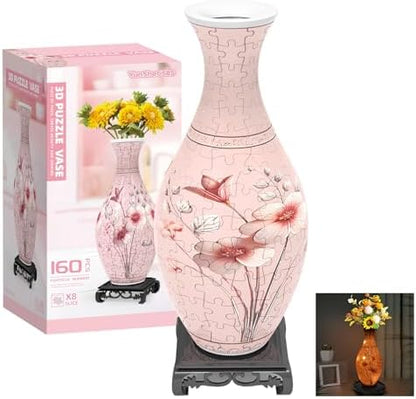 YunSheCSBS 3D Puzzle Vase for Adults with 160 Plastic Pieces, Adult Crafts by Unknown