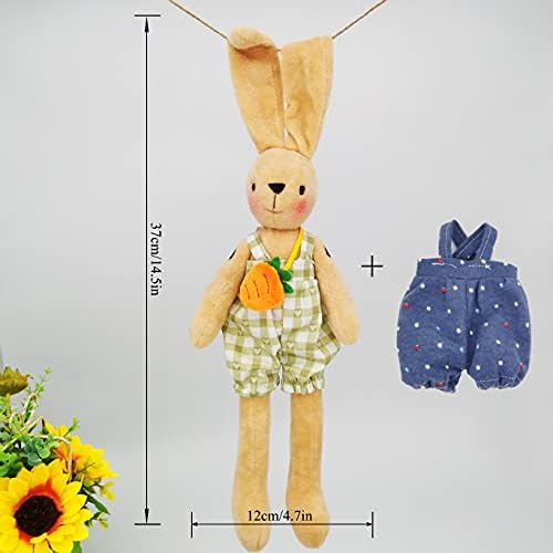 DIY Bunny Sewing Craft Kit for Adults – Handmade Fabric Sewing Project – Complete Materials & Instructions - Image 3