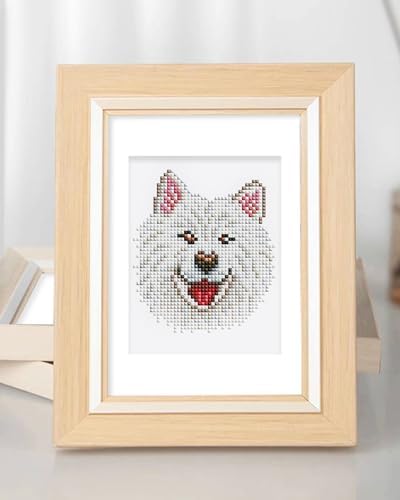 PeakLuv 12 Pcs Dog Small Diamond Art Kits, Puppy Mini Diamond Painting Kits for Adults Beginners, 5D DIY Square Drill Diamond Dots, Quickly Finishable Animal Gem Art for Home Wall Desktop Decor, 6X7in - Image 6