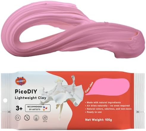 Air Dry Clay Lightweight, Flexible Modeling Clay for Adults Arts and Crafts by Unknown