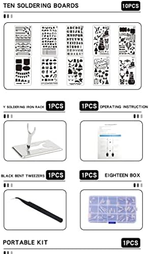 Grafken Wood-Burning Kit, 112-piece Wood-Burning Tool Kit, Adjustable Temperature DIY Embossing Carving Soldering, Embossing/Welding/Carving Skills for Adults and Children - Image 4