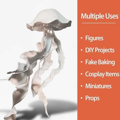 Air Dry Clay Lightweight, Flexible Modeling Clay for Adults Arts and Crafts - Image 4