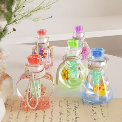 4 PCS Shaker Bottle Resin Molds Bottle Resin Quicksand Molds Silicone Bottle Silicone Molds for DIY Keychain Pendant - Image 5