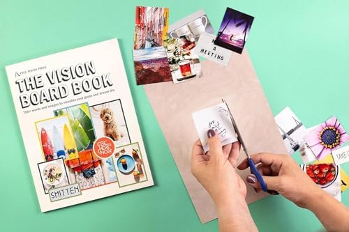 Free Period Press Vision Board Book, 700+ Words & Images in All Categories, for Visualizing Your Life Goals & Dreams, Playful, Stylish Pictures for Collage Making & Scrapbooking (Adult) (Pack of 2) - Image 6